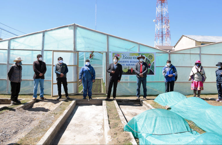 Junín: inauguran biohuerto ecológico sobre los 4 mil m s.n.m.
